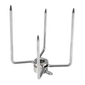 Unbaranded 459158668625 2pcs Multifunctional Stainless Steel Bbq Fork Grill Roast Spit Ny Bmg