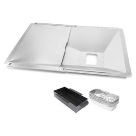 33901 Utheer Universal Grease Tray With Catch Pan And Foil Liner For Nexgrill Charbroil