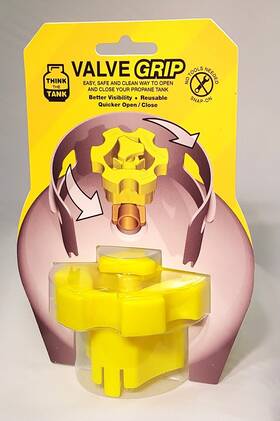 Valve Grip 831731041693 Propane Tank Adapter Handle For Weber Grill Rv Tailgating