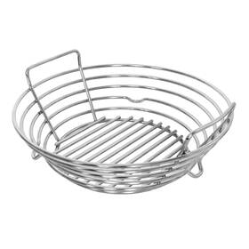 Vankey 679628634135 Kamado Joe Jr Charcoal Ash Basket Stainless Steel Grill Silver