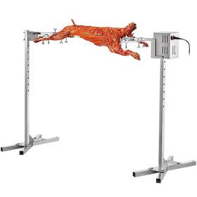 Vbenlem 631384400508 46 Inch Electric Bbq Rotisserie Grill Kit 125lb Pig Spit Motor