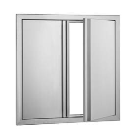 Vevor 197988386698 Bbq Access Door 24w X 24h Inch Double Outdoor Kitchen Stainless Steel Flu