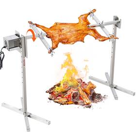 Vevor 197988412526 Electric Bbq Rotisserie Grill Kit 46 Inch 132 Lbs Capacity Automatic 52w