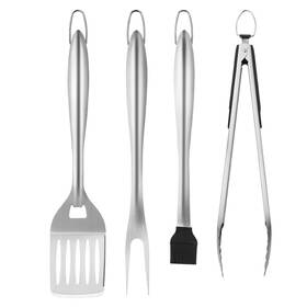 Vevor 197988536680 4pcs Grilling Tool Set Bbq Grill Accessories Stainless Steel Barbecue Utensils