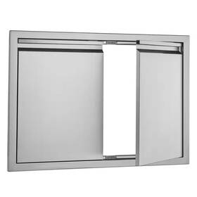 Vevor 445042787787 Bbq Access Door 30 Inch W X 21 H Brushed Stainless Steel Outdoor Kitchen