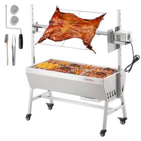 Jy-my-kylcg-35-120 Vevor Roaster Spit Rotisserie Bbq Grill Pig Lamb Chicken 42w 135 Lbs