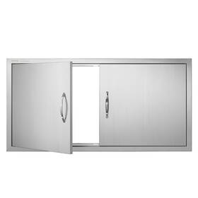 Smmbscjmys427rzkf Vevor 42x21 Inch Bbq Island Access Door Outdoor Kitchen Stainless Steel