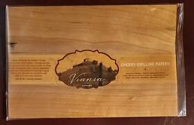Viansa 019961766511 Cherry Grilling Papers Sonoma California New Sealed In Plastic