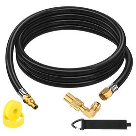 Z1rqg0020 Vieaube 12ft Rv Quick Connect Propane Hose For To Grill