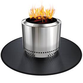 Vfpt01 Viesembo 38 Inch Fireproof Fire Pit Mat For Solo Stove Bonfire 5-layer Round Grill Mats F