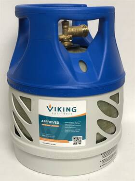 Viking Cylinders 657161011231 Vikings Lightweight Composite Propane Cylinder