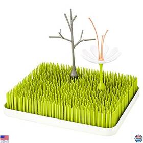 B11344 Visit The Boon Store Baby Bottle Drying Rack Bundle - Lawn Twig And Stem Accessories 3 Count