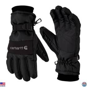 Gl0511-m-blk-s Visit The Carhartt Store Mens Waterproof Winter Gloves - Insulated Durable Cold Weather Gear