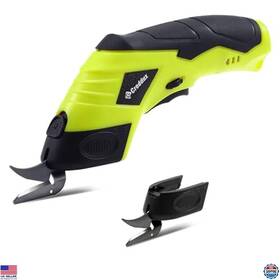 Cre604 Visit The Creddux Store Cordless Electric Scissors 2 Blades For Cardboard Fabric Crafting And Sewing