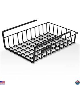 B07kctf4rs Visit The Hornady Store Coated Wire Hanging Shelf Basket For Documents Ammo And Gun Accessories Storage