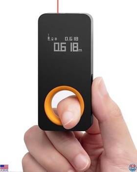 B09156yd8p Visit The Hoto Store Pocket Laser Measuring Tool 98ft 2mm Accuracy Usb-c Rechargeable Oled Display