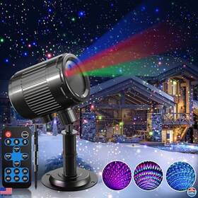 Sa556 Visit The Innowarmer Store Rgb Laser Projector Light Outdoor - Ip65 Waterproof Fly Moving Lights Decor