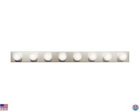 628ni Visit The Kichler Store 48-inch Linear Bath Light Fixture Brushed Nickel Finish Modern Design