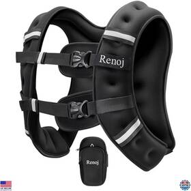 B0fd3ph952 Visit The Renoj Store Weighted Vest 10lb/12lb/16lb For Men And Women - Workout Running Fitness