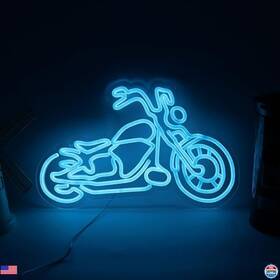 B0d9lzbcbw Visit The Sikooruled Store Neon Motorcycle Sign Led Wall Decor For Garage Room Man Cave Gift Usb Powered