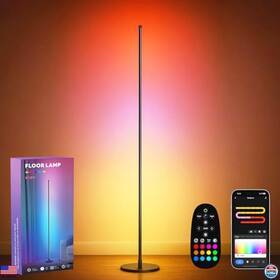 Zjd-01 Visit The Sotipevs Store Smart Rgbicw Led Corner Floor Lamp 16m Colors App And Remote Music Sync