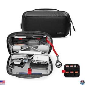 A0113 Visit The Tomtoc Store Water-resistant Electronic Organizer Pouch For Chargers Cables Accessories