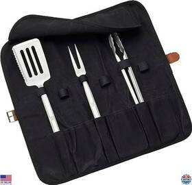 1026396 Visit The Zwilling Store Bbq 4-piece Premium Grill Tool Set - Stainless Steel Spatula Tongs