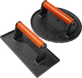 Ht-b-7003 Vivicreate 8.5 Inch Rectangle And 7 Round Smash Burger Hamburger
