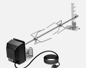 Vh1273us Vivo Home Electric Rotisserie Kit With 4w Motor 304 Stainless Steel Bbq Grill 5-level Height