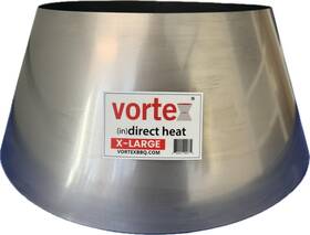 Ss-v-05-a Vortex In Direct Heat Xl Super V For Weber Ranch Kettles Charcoal Grill Diffuser 24 X