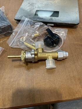 Wadeo 718387917063 Low Pressure Lpg Propane Gas Fire Pit Flame Failure Safety Control Valve Kit Us