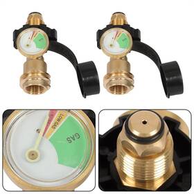 Wa4264821ur Waltyotur 2 Propane Tank Adapter Universal Convert Pol To Qcc1/type 1 Hose Valve Regulator