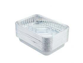 Waytiffer 909956384177 20pack Drip Pans Disposable Aluminum Foil Bbq Grease Trays 8.5 X 6 Inch