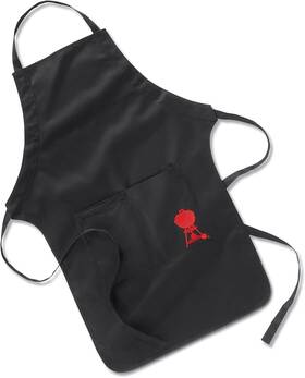 Weber 077924045172 Black Embroidered Apron