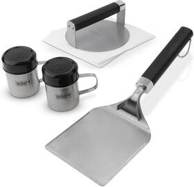 Weber 077924989575 Griddle Smashed Burger Set