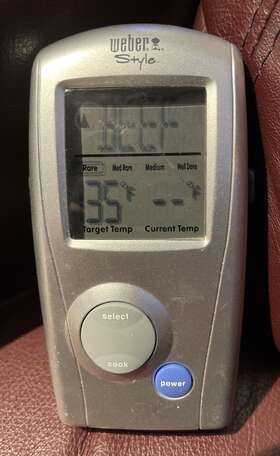 44025 Weber Style Digital Thermometer Model Remote