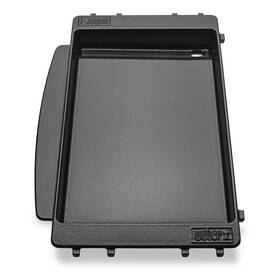 Weber 445025993976 Porcelain-enameled Cast-iron Griddle Insert Compatible With Small And Large Spir