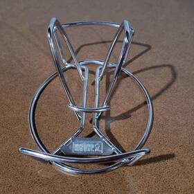 6482 Weber New Nesting Poultry Roaster Steel Wire Chicken Holder Smoker Bbq