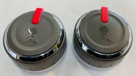 66754 Weber Gas Grill Oem Genesis Ii Lx Set Of 2 Light Control Knobs 2017