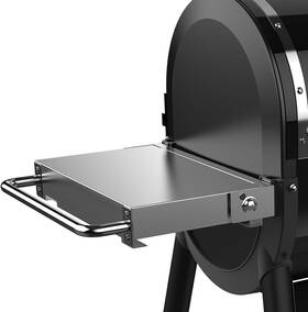 7001 Weber Smokefire Side Folding Stainless Steel Grill Shelf
