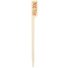 Welldone Tablecraft Bamboo Steak Marker Well Done Per 727875099679