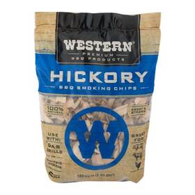 18075 Western Premium Bbq Grill Smoking Chips Hickory 180-cu. Inch -