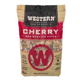 38066 Western Premium Bbq 6 Pack - Grill Smoking Chips Cherry 180-cu. Inch