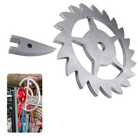Wfcyx 733506087847 Ratchet And Paw Gear Fit For Santa Maria Grill Suitable Any 1/2 Inch Round Bar