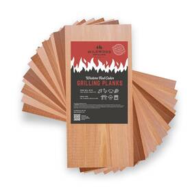 Wildwood Grilling 758317906378 Signature 5 Inch X 11 Cedar Planks 12-pack - Usa-made And Sourced Add