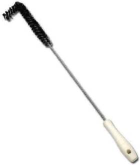 Br-24 Winco Fryer Brush L-shape Medium 24.5-inch Black/white
