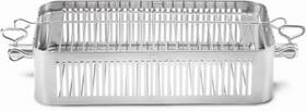57013 Wolf Steel Acquisition Llc Adjustable Stainless Rotisserie Basket -