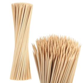 D9989k-11-n Wsicse 300pcs 16 Inch Bamboo Skewers Sticks For Flower Bouquet Plant Support Barbecue Sm