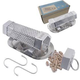 Frd-011 Xoiepze Upgraded Smoke Tube For Pellet Smoker - 2.5 Hours Of Billowing 6 Inch Smo