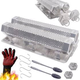Frd-013 Xoiepze 2-pack 12 Inch Pellet Smoker Tube - Smoke For With A Stainless